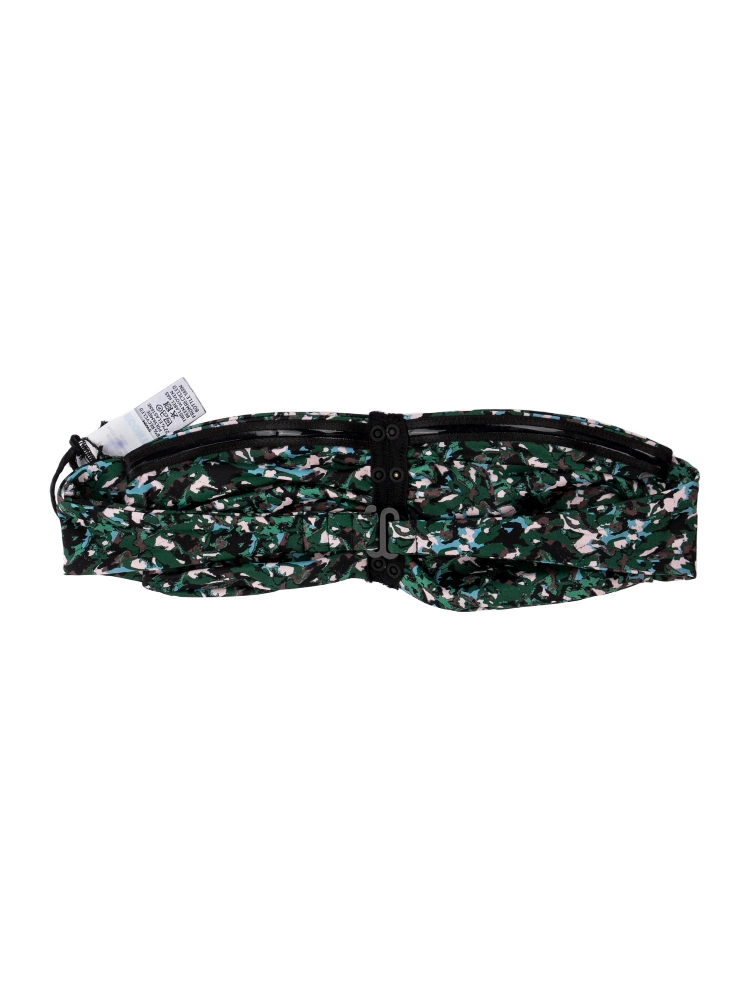 Dos Gardenias Camouflage Print Studded Accents Top w/ Tags