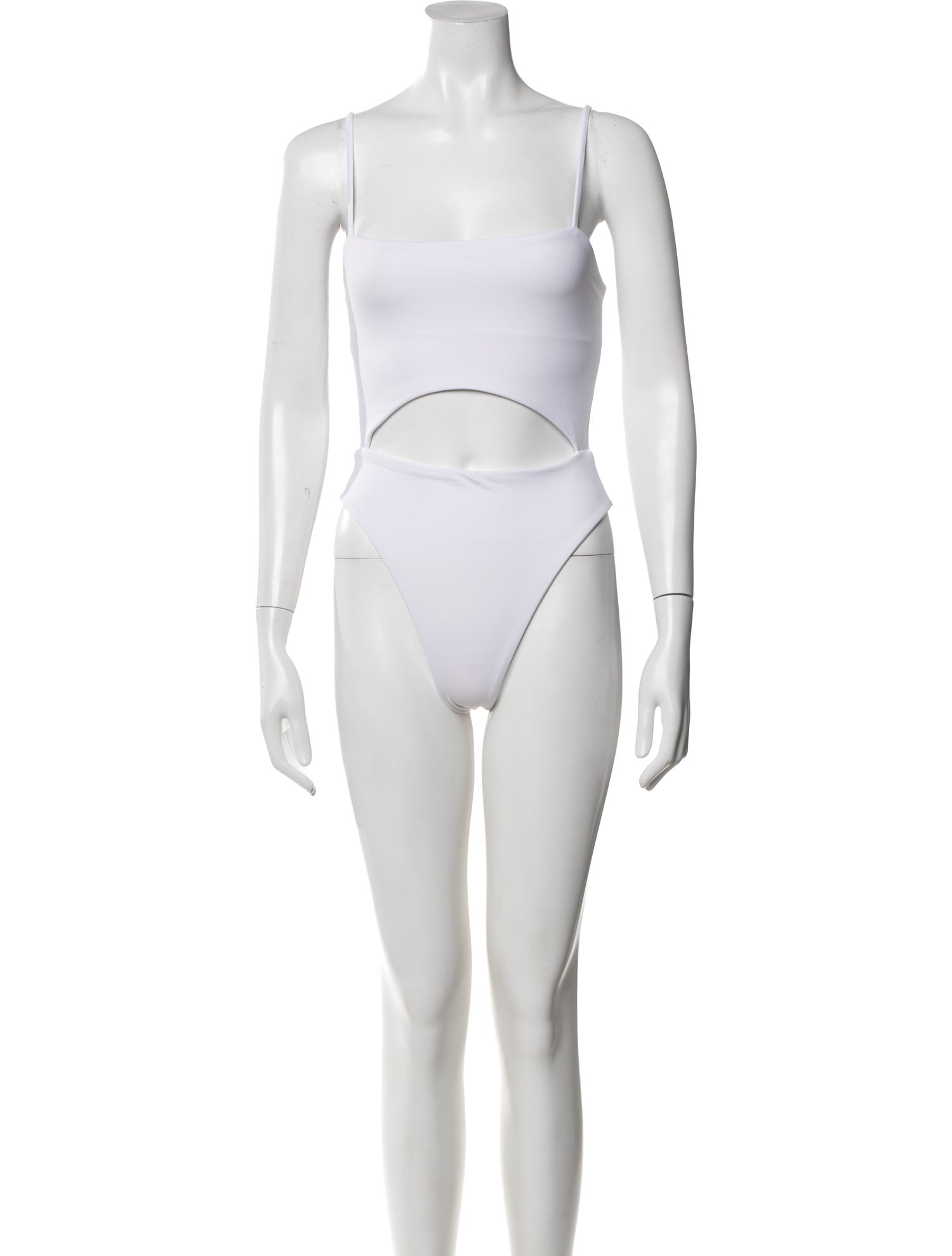Dos Gardenias Cutout Accent One-Piece w/ Tags