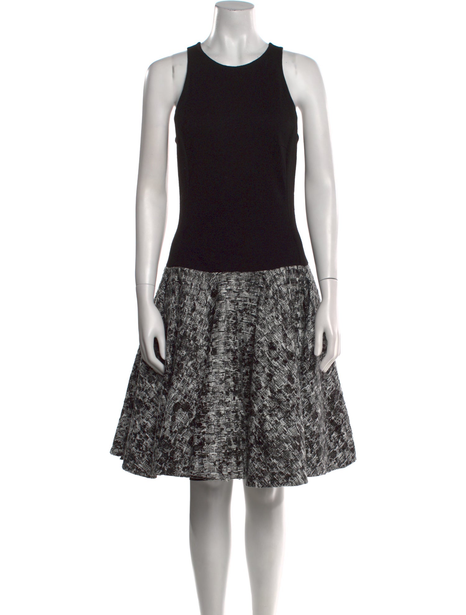 Douglas Hannant Printed Knee-Length Dress