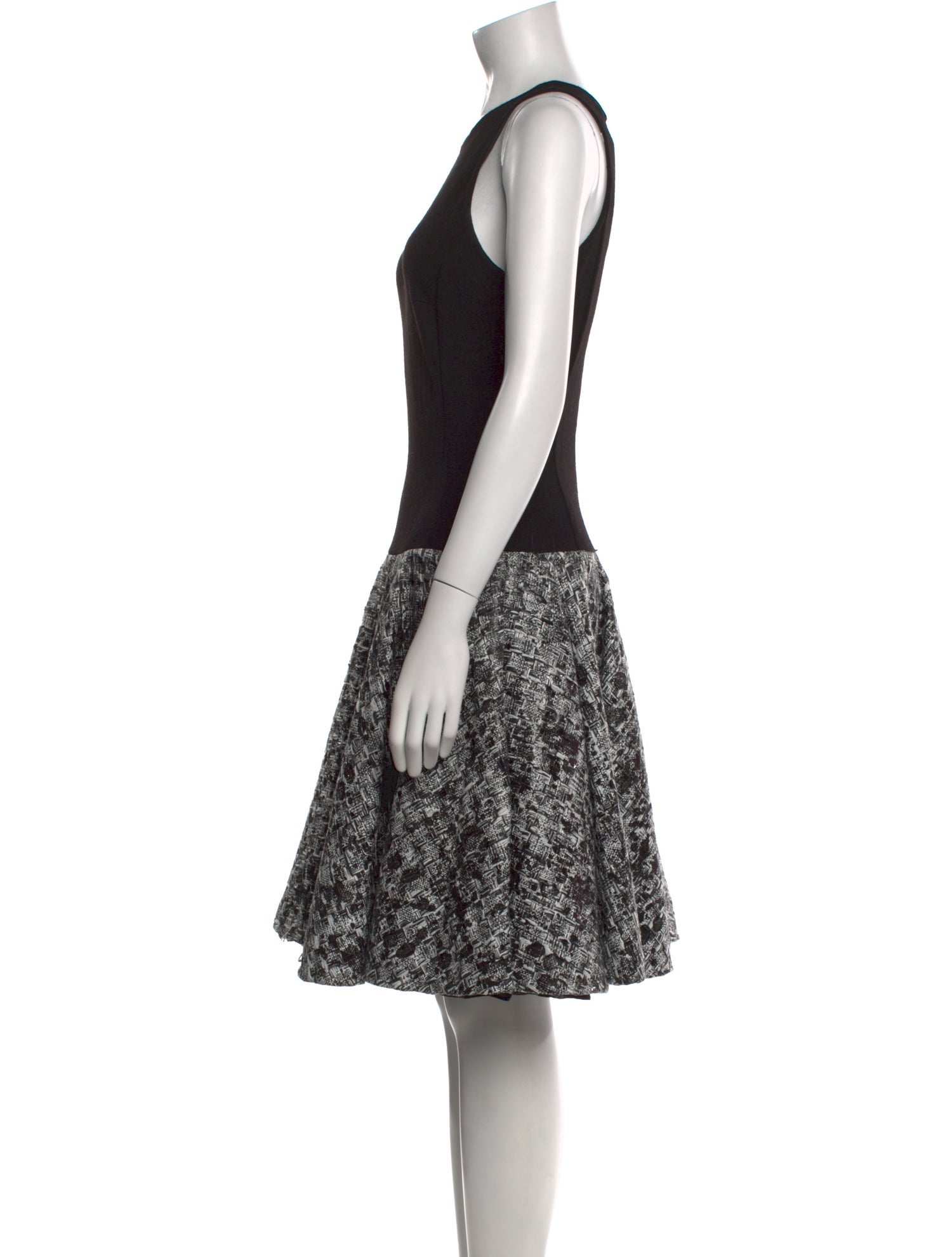Douglas Hannant Printed Knee-Length Dress