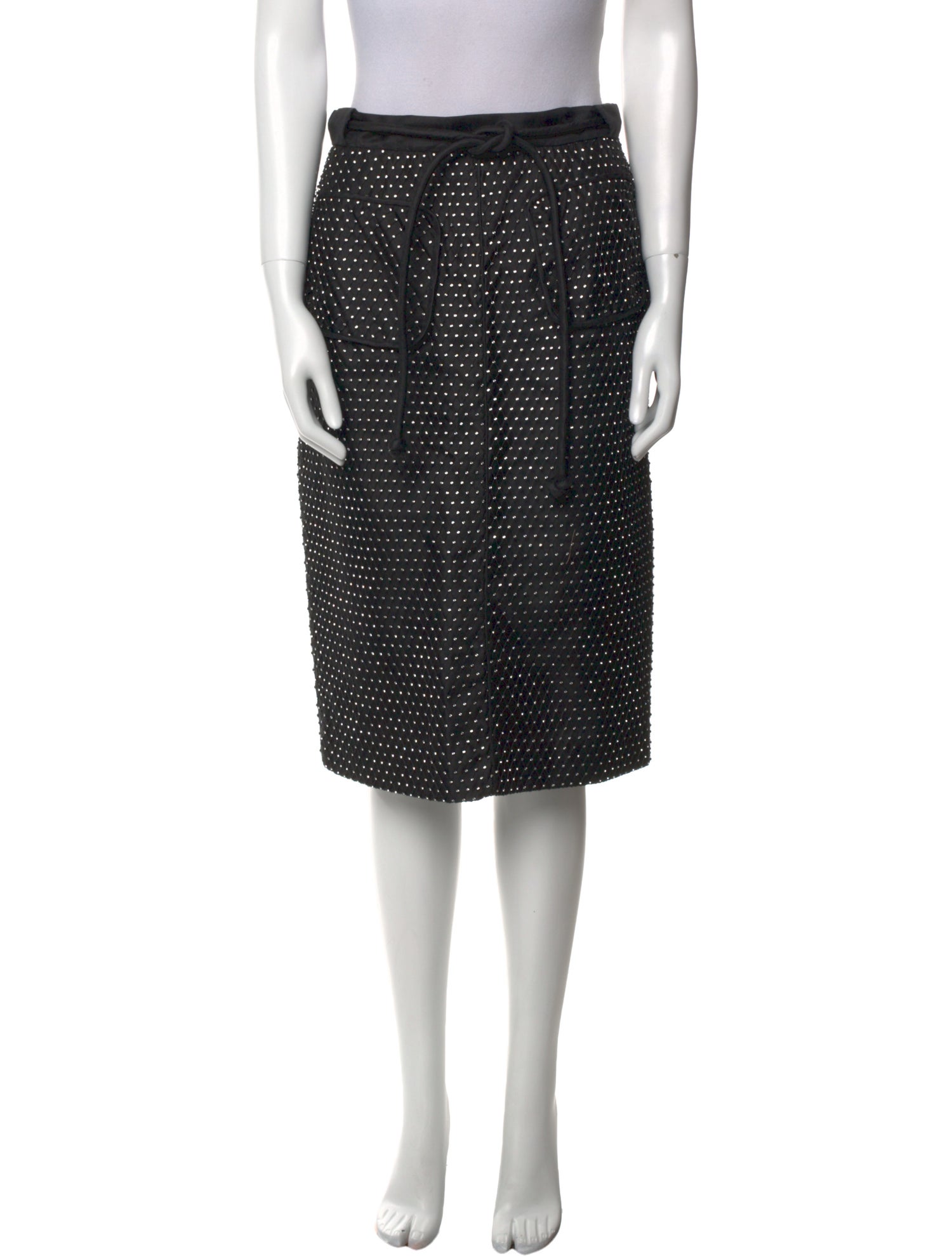 Douglas Hannant Silk Knee-Length Skirt