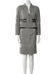 Douglas Hannant Wool Skirt Suit