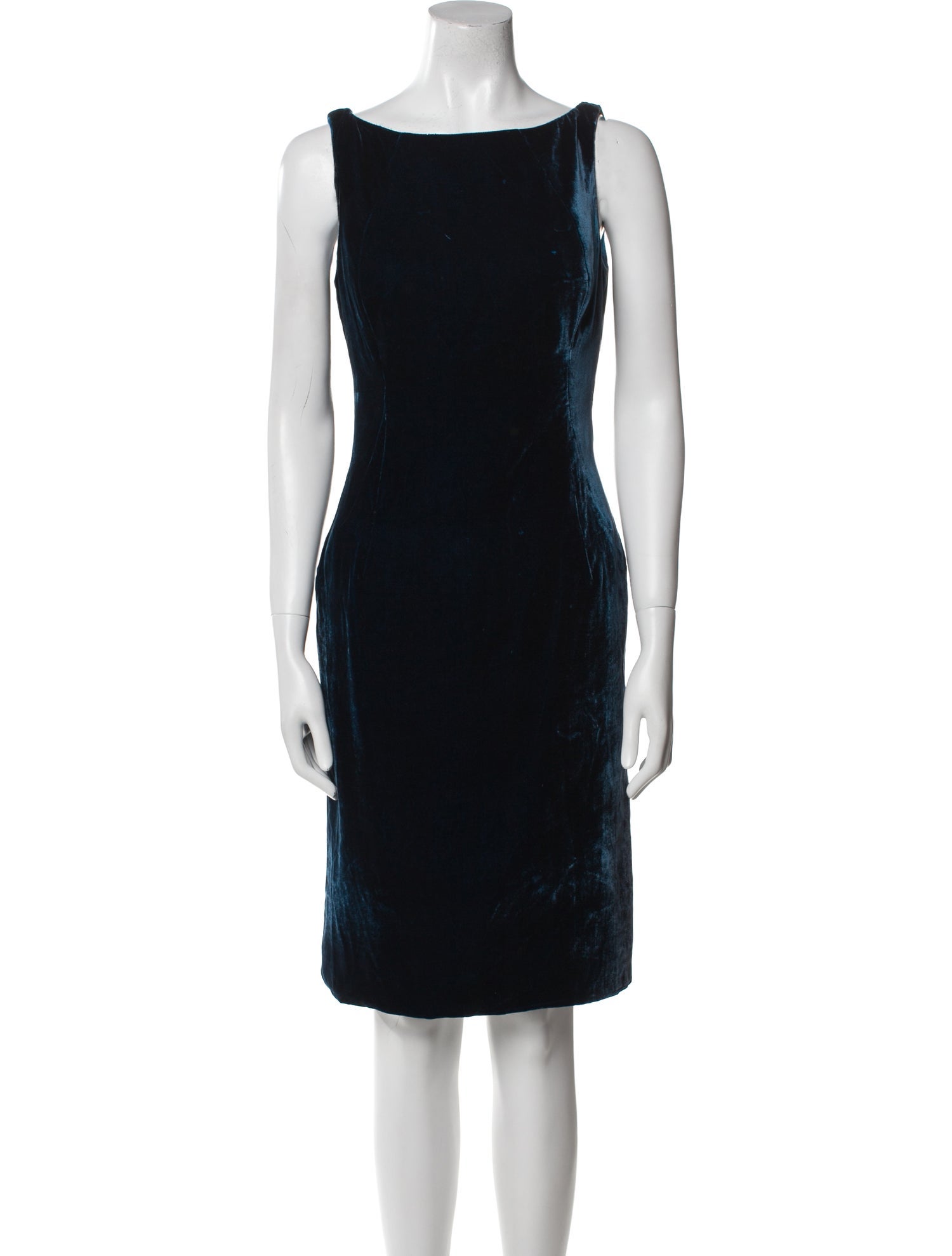 Douglas Hannant Bateau Neckline Mini Dress