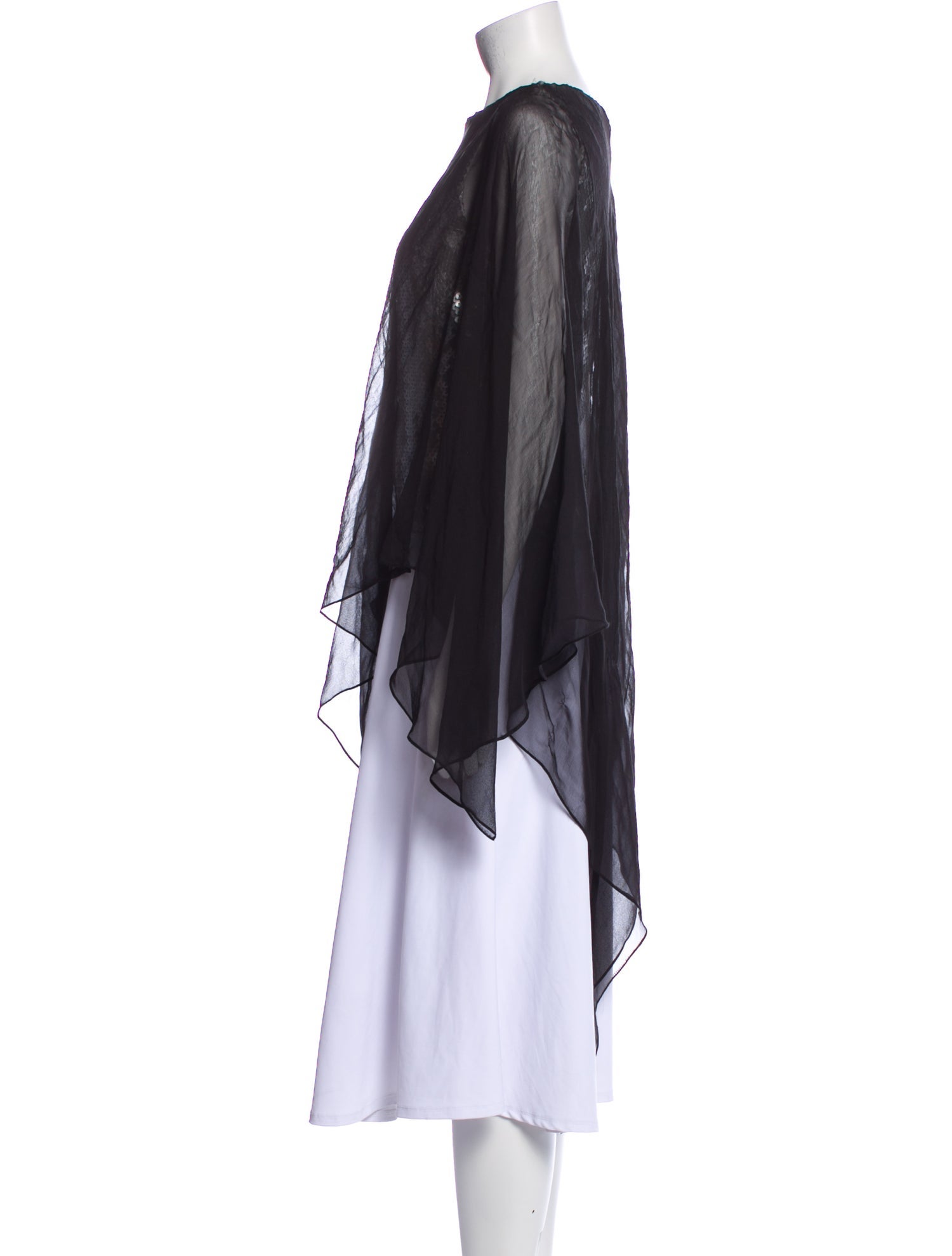 Douglas Hannant Silk Bateau Neckline Tunic