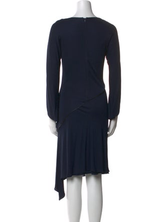 Douglas Hannant V-Neck Midi Length Dress