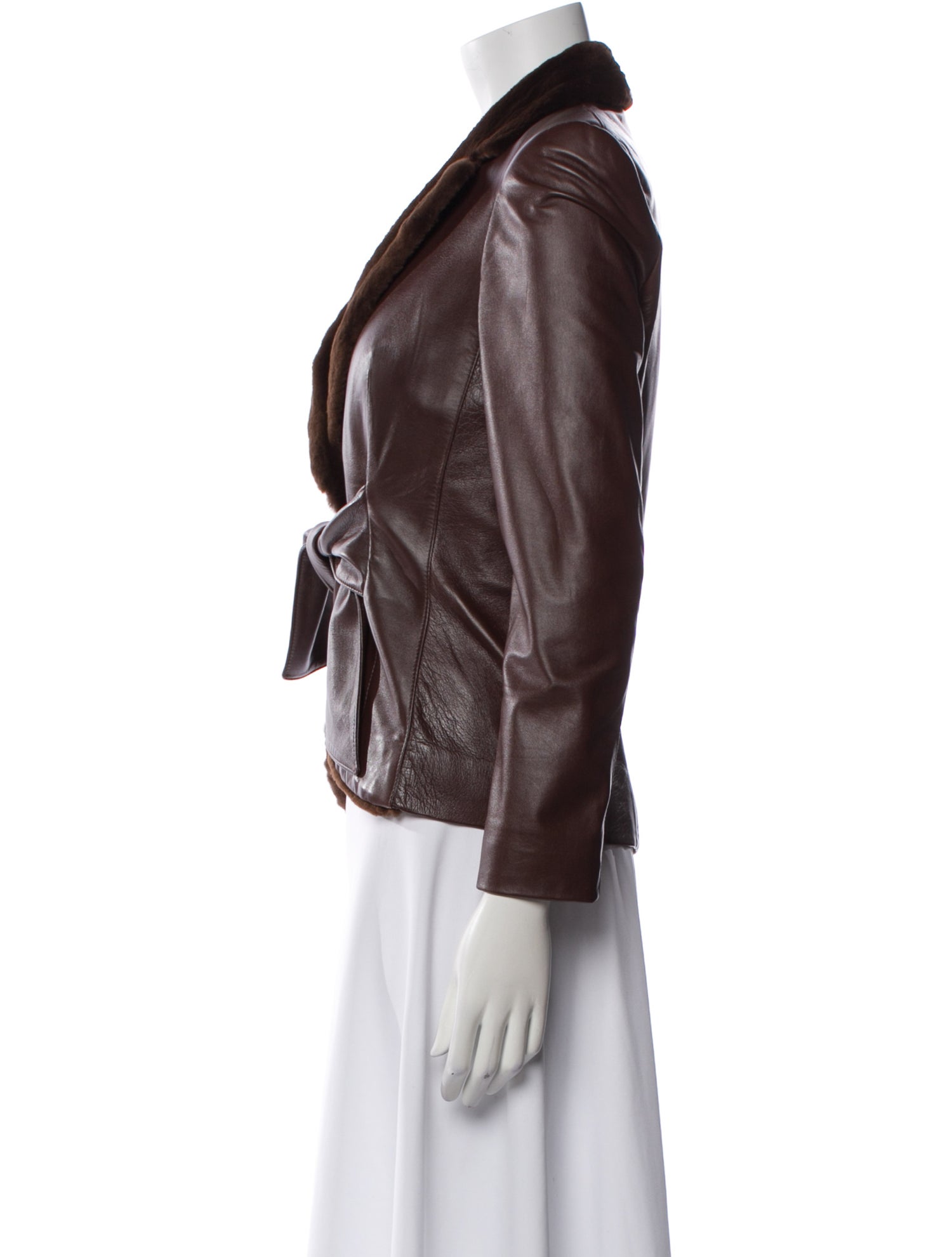 Douglas Hannant Leather Evening Jacket