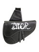 DIOR x Peter Doig Leather Saddle Bag
