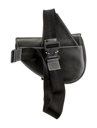 DIOR x Peter Doig Leather Saddle Bag