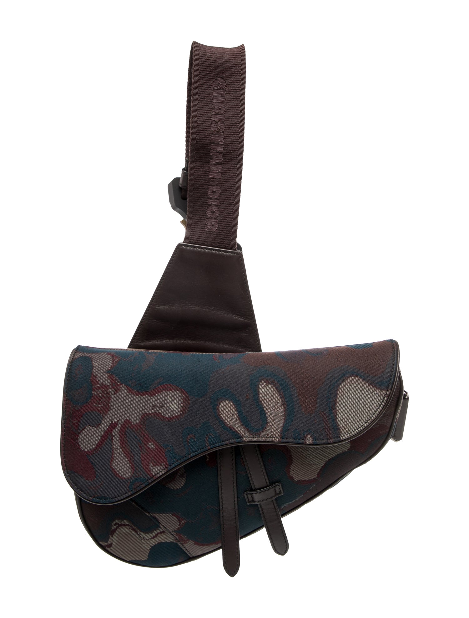 DIOR x Peter Doig Canvas Christian Dior Saddle