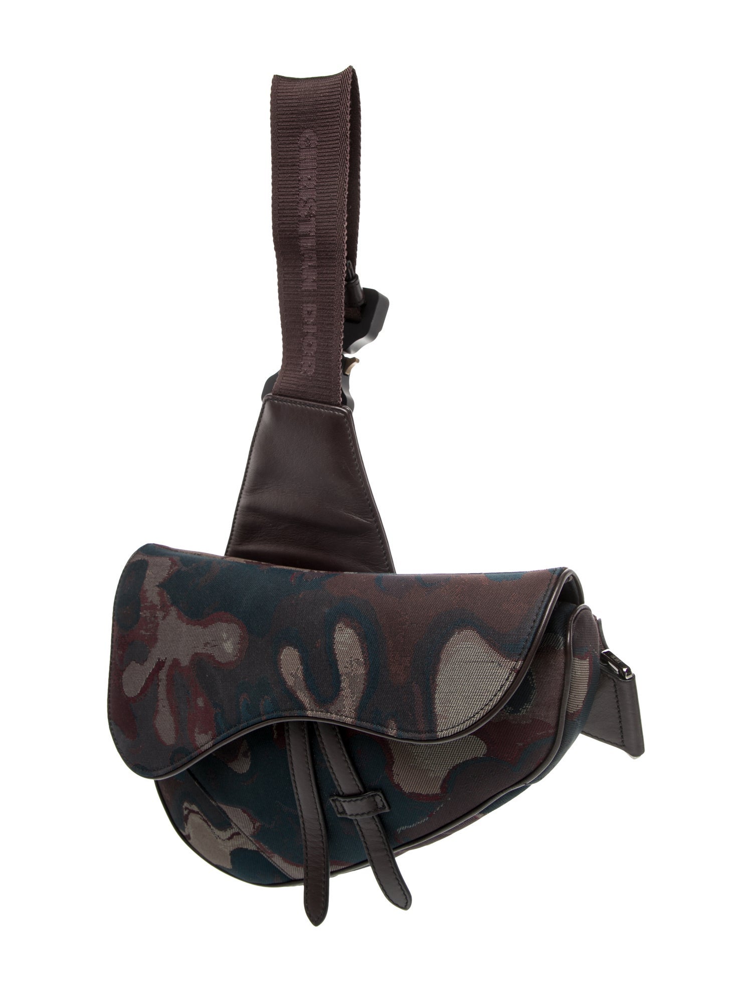 DIOR x Peter Doig Canvas Christian Dior Saddle