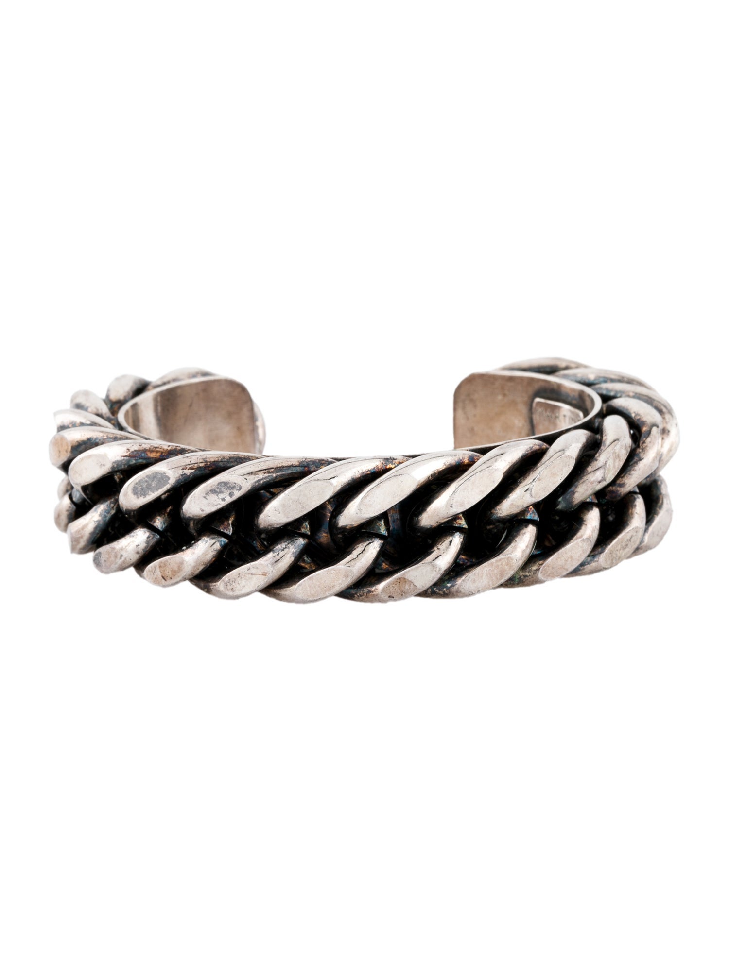 RRL HAMMERED STERLING CUFF - TABOR
