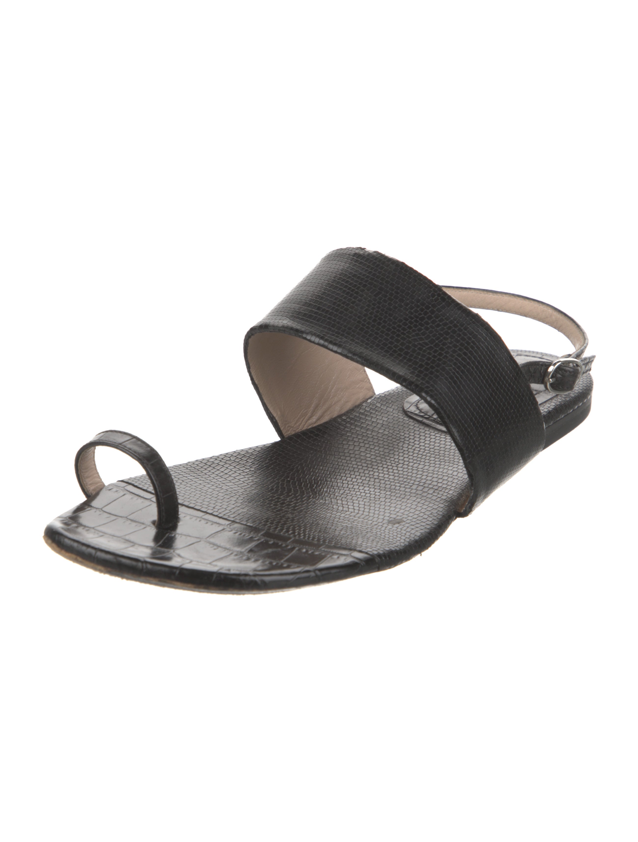 vera wang white sandals