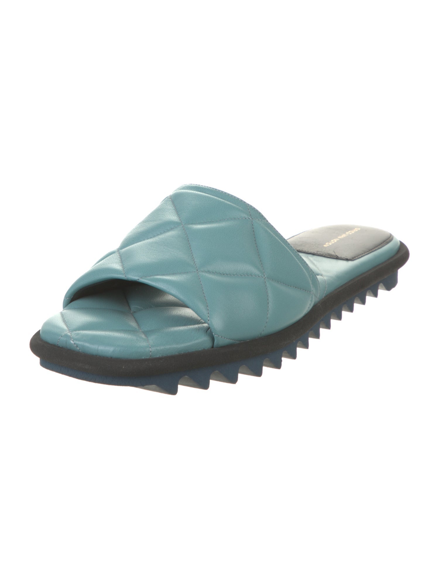 Dries Van Noten Leather Slides