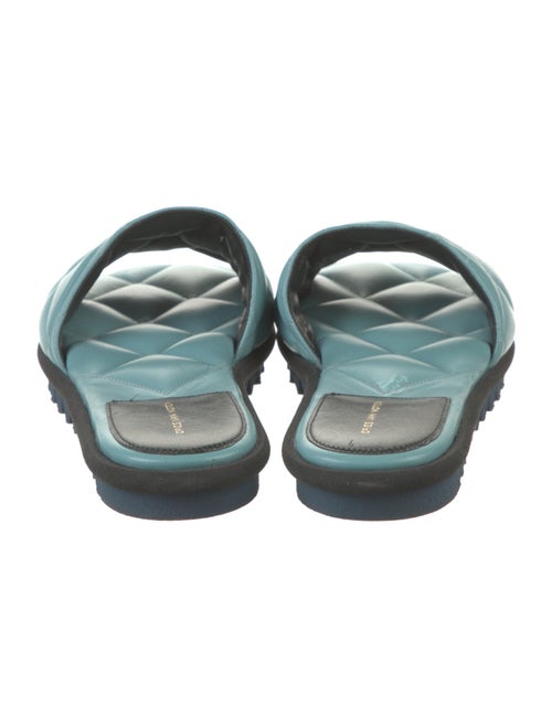 Dries Van Noten Leather Slides