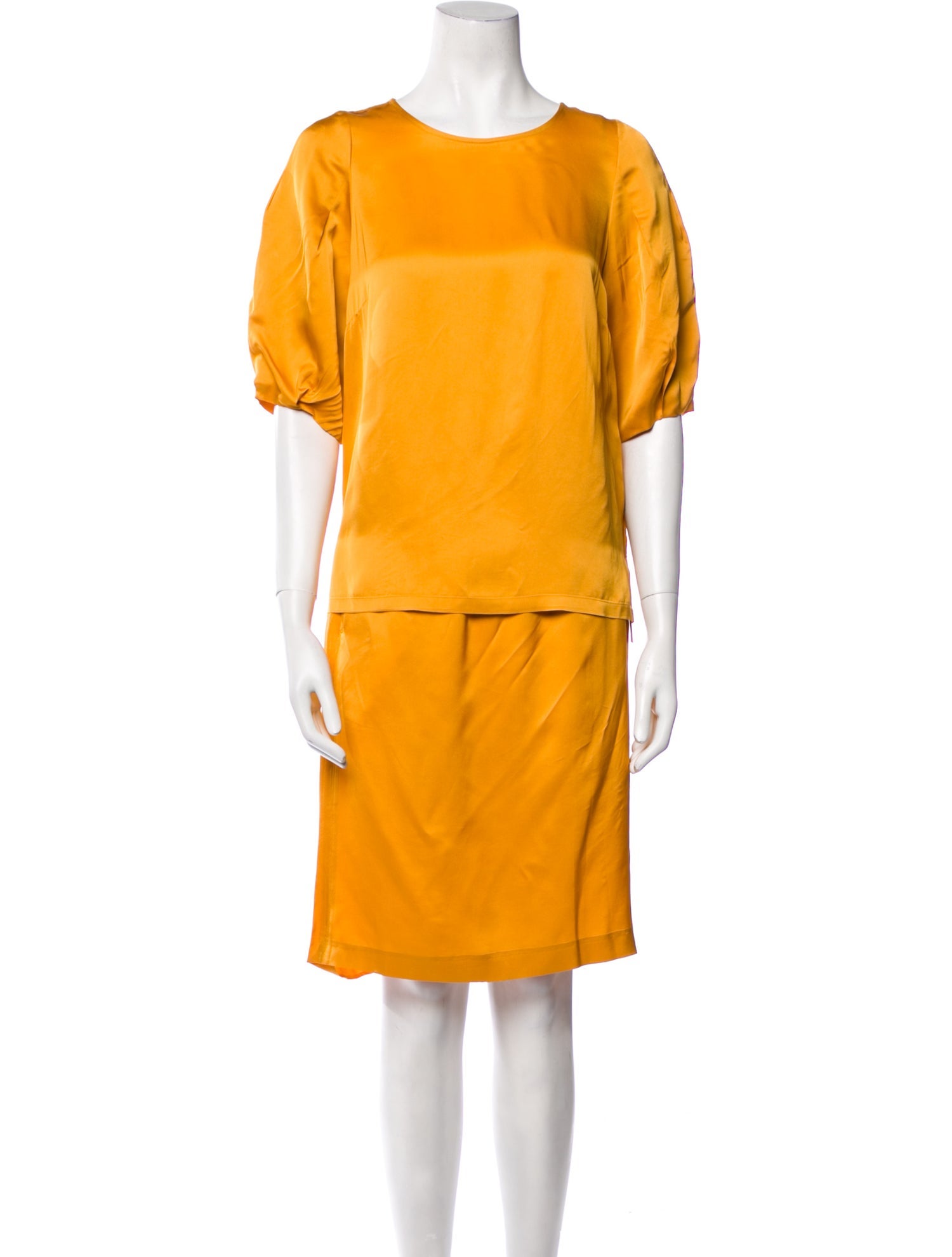 Dries Van Noten Keyhole Accent Skirt Set