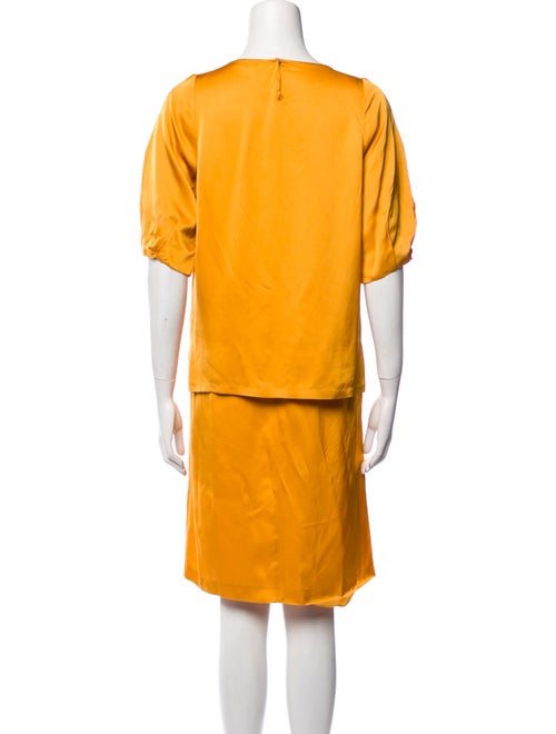 Dries Van Noten Keyhole Accent Skirt Set