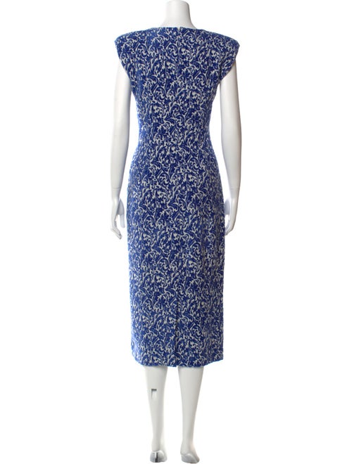 Dries Van Noten Printed Long Dress