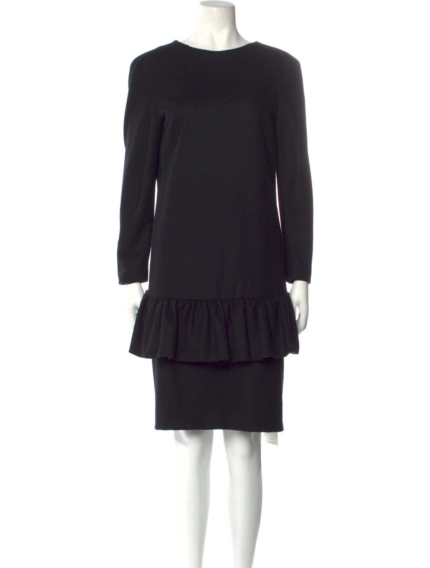Dries Van Noten Wool Knee-Length Dress