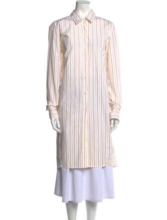 Dries Van Noten Striped Long Sleeve Tunic