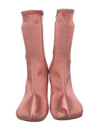 Dries Van Noten Satin Sock Boots