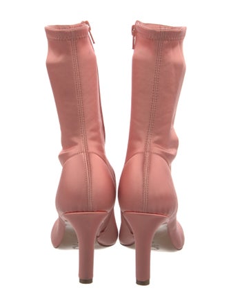 Dries Van Noten Satin Sock Boots