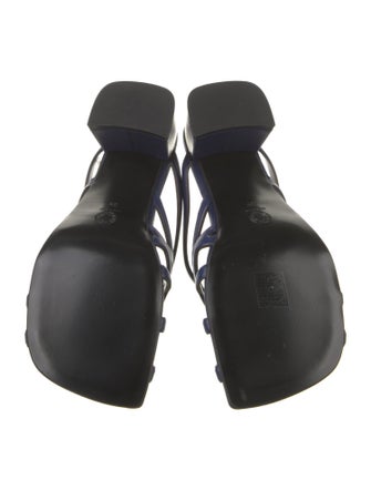 Dries Van Noten Leather Slides