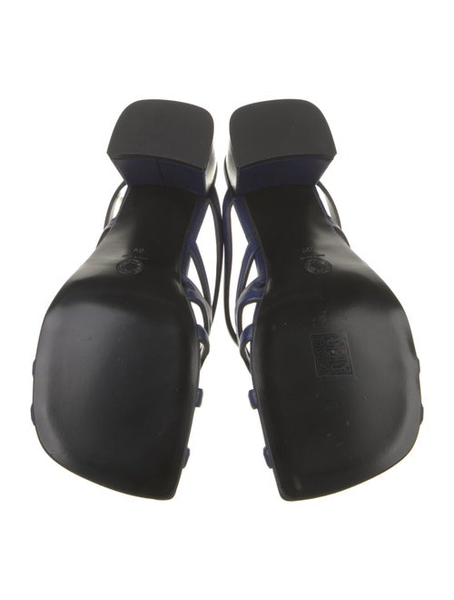 Dries Van Noten Leather Slides