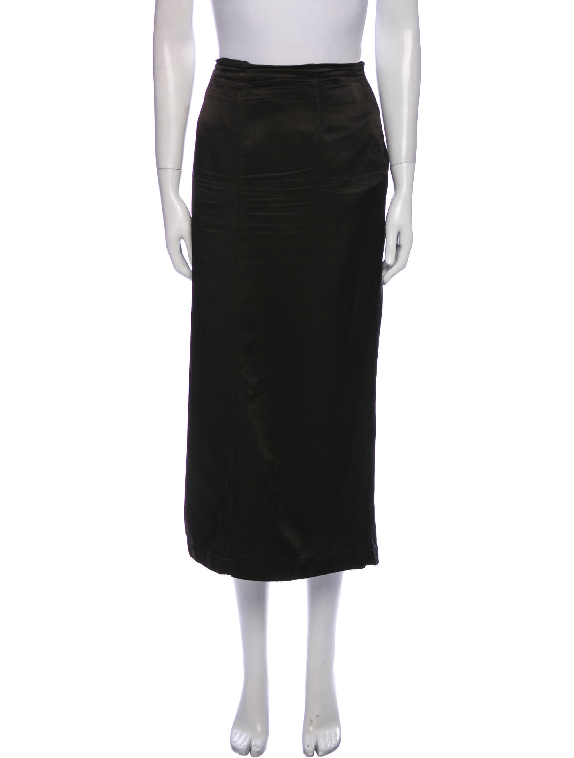 ワンピース STAUD Women Mid Skirts R24F2184JO BLACK NAVY Black Staud Makayla Skirt in Navy | FWRD