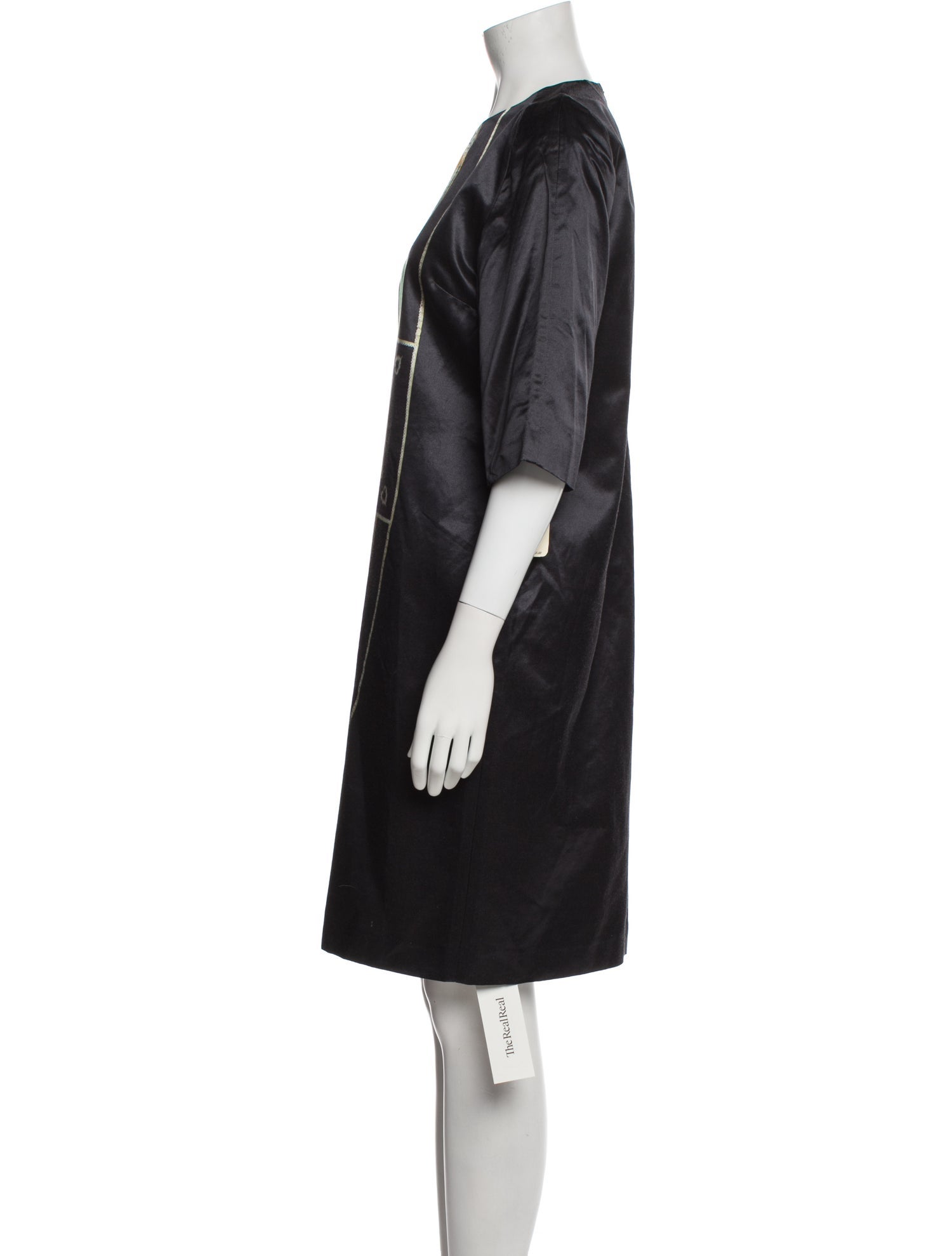 Dries Van Noten Printed Knee-Length Dress w/ Tags