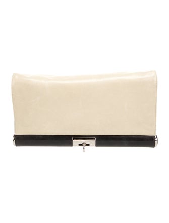 Dries Van Noten Leather Clutch
