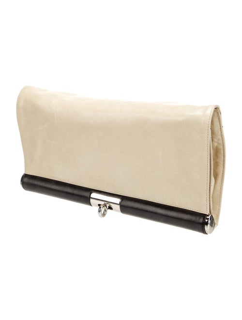 Dries Van Noten Leather Clutch