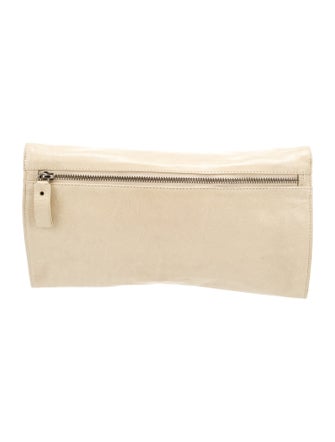 Dries Van Noten Leather Clutch