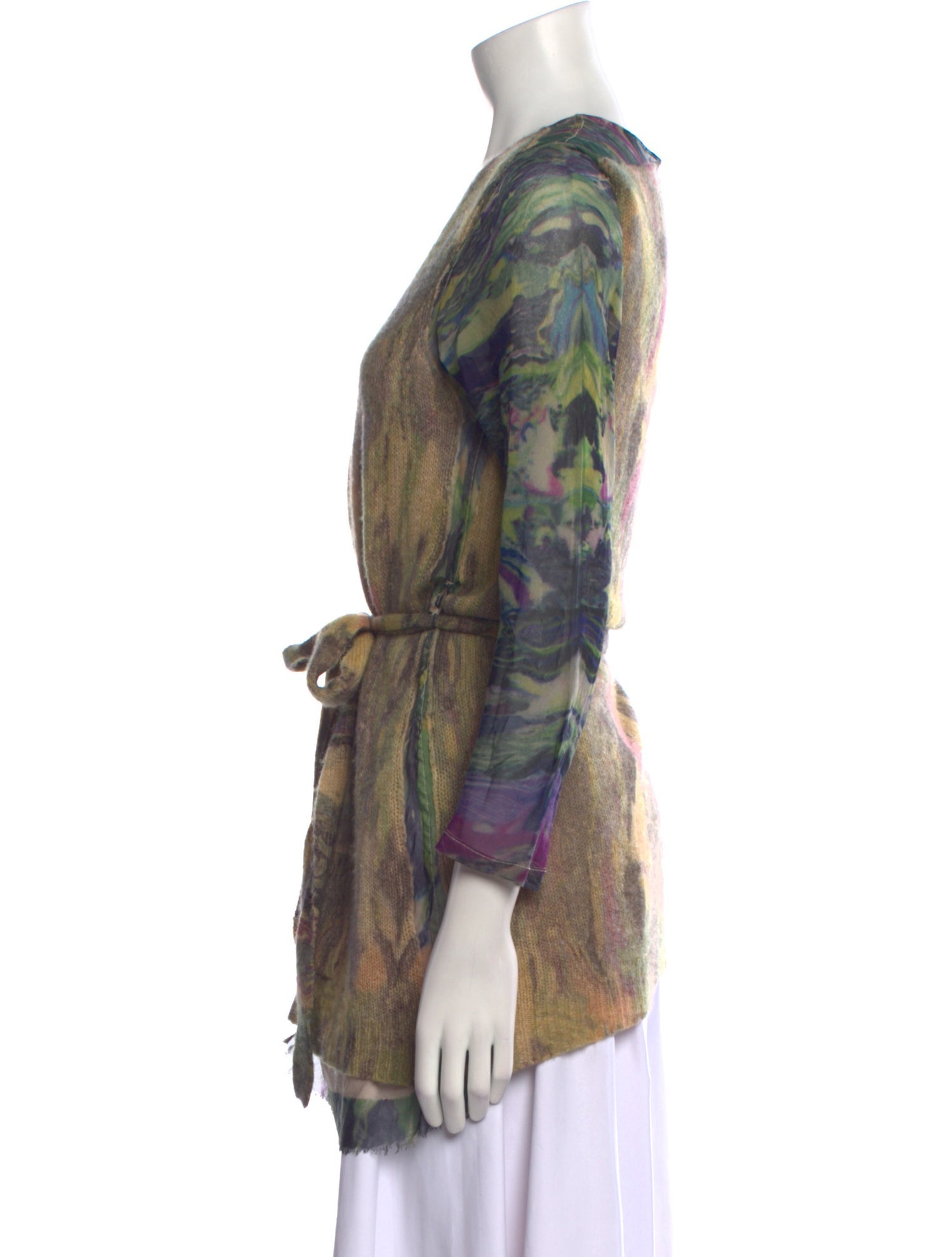 Dries Van Noten Cashmere Printed Sweater