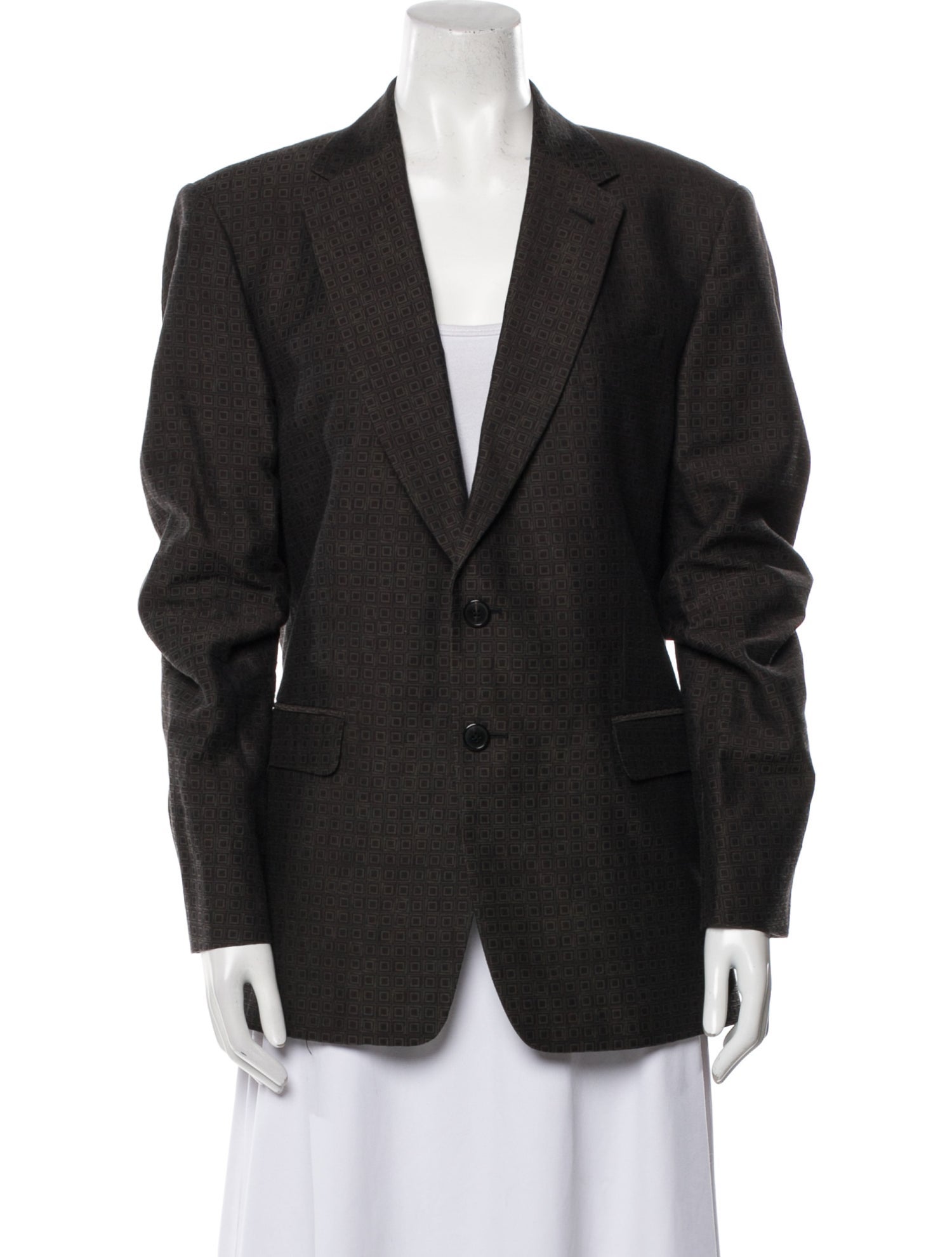 Dries Van Noten Printed Blazer