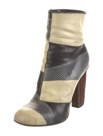 Dries Van Noten Karung Printed Sock Boots
