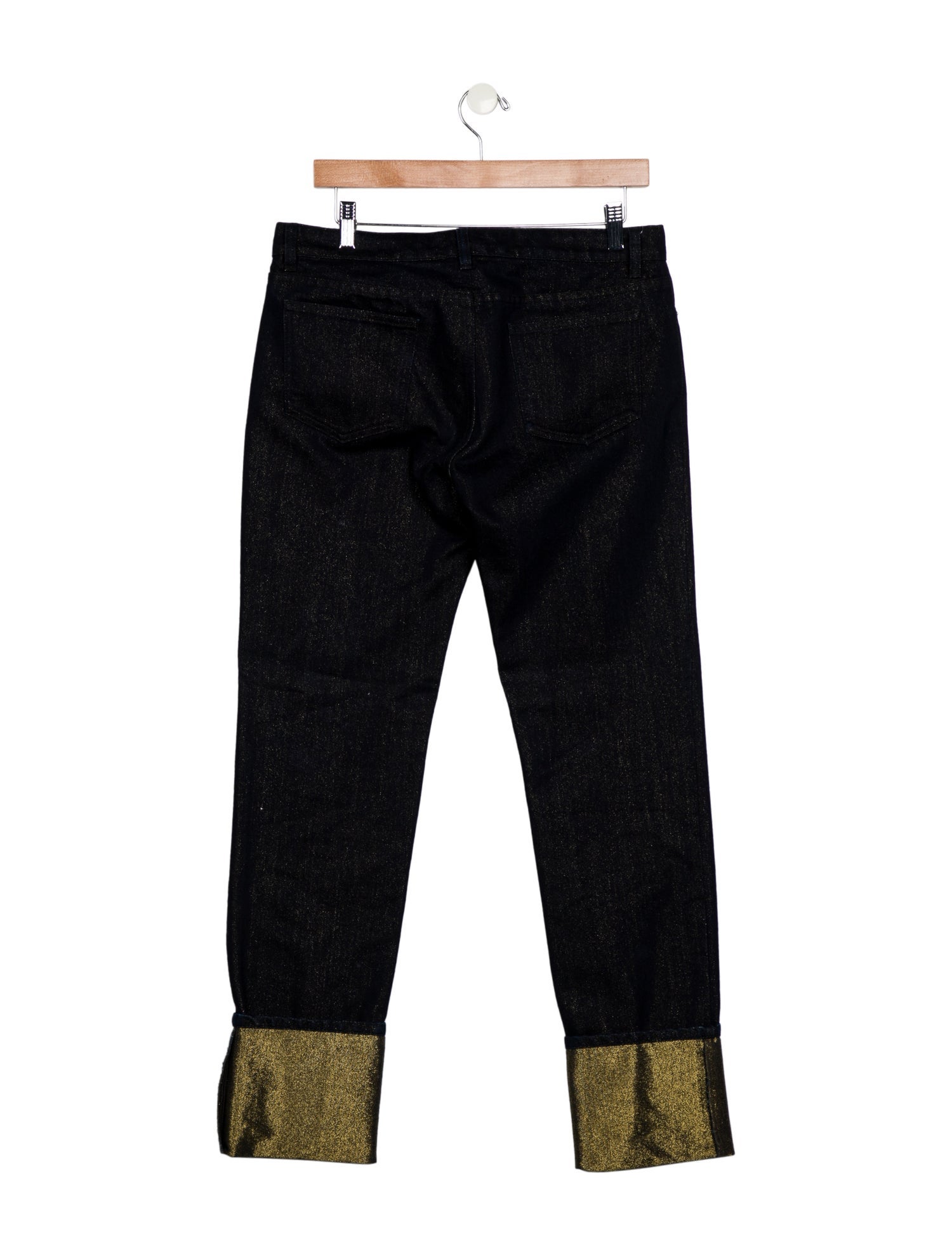 Dries Van Noten Mid-Rise Straight Leg Jeans