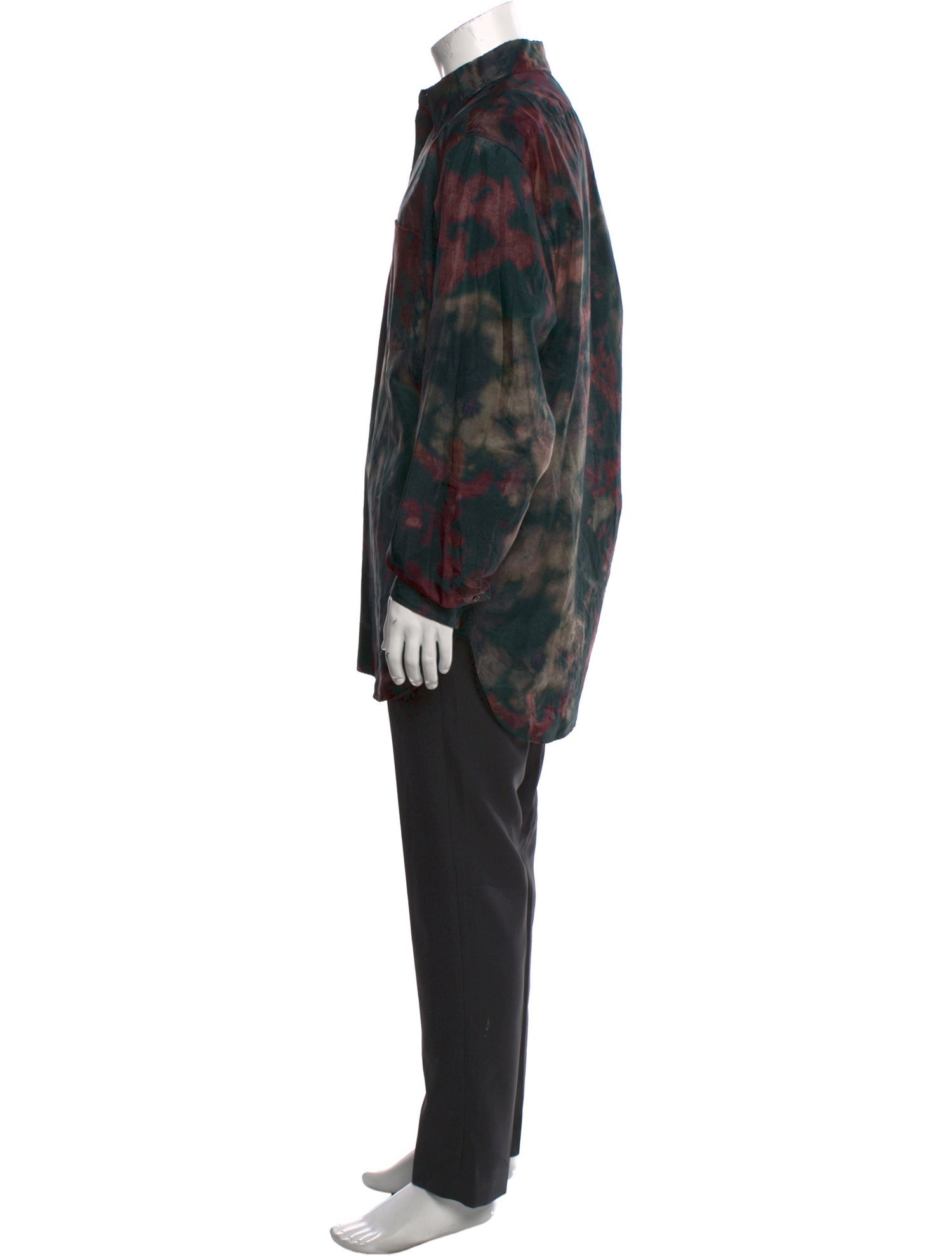 Dries Van Noten Silk Printed Shirt
