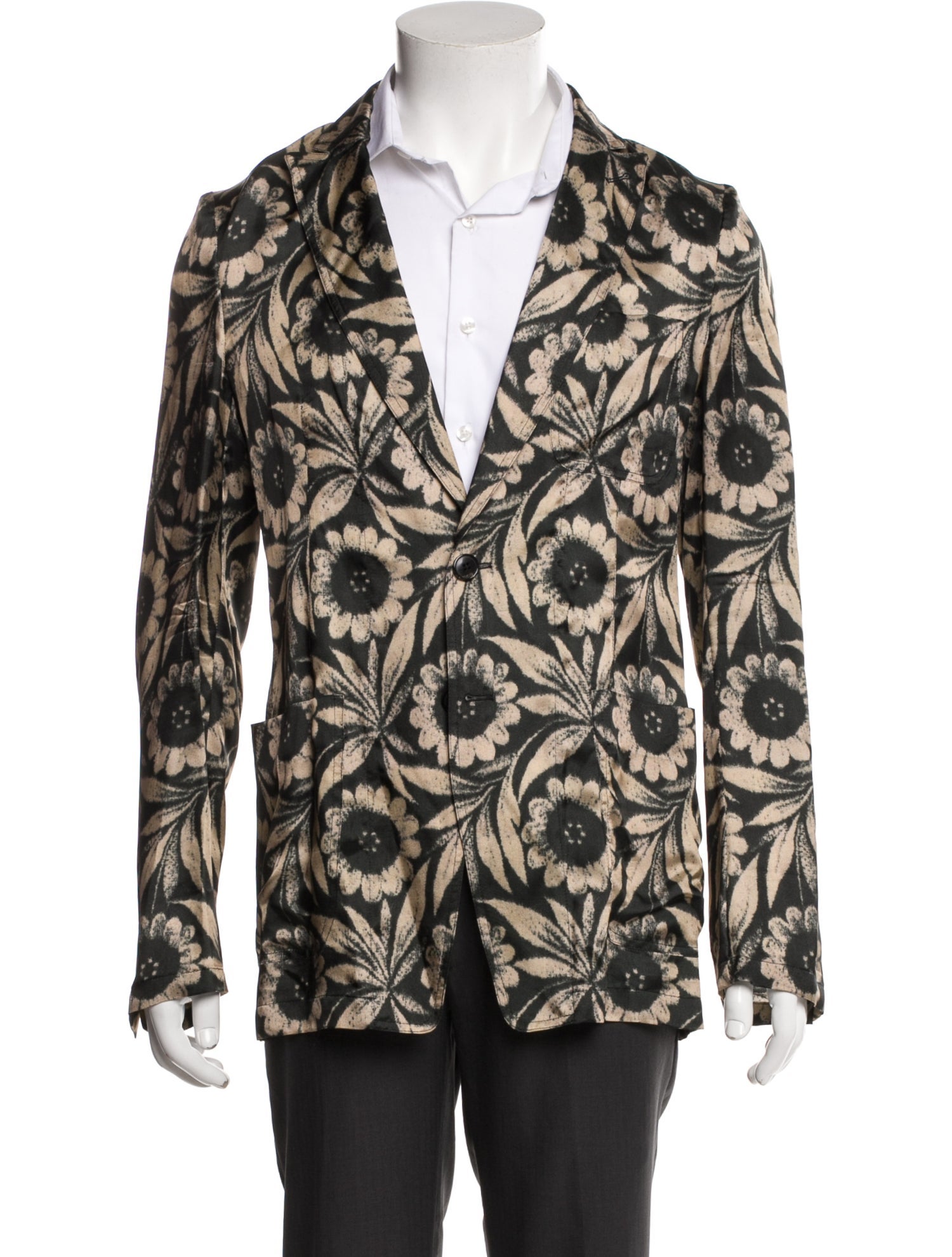 Dries Van Noten Paisley Print Blazer