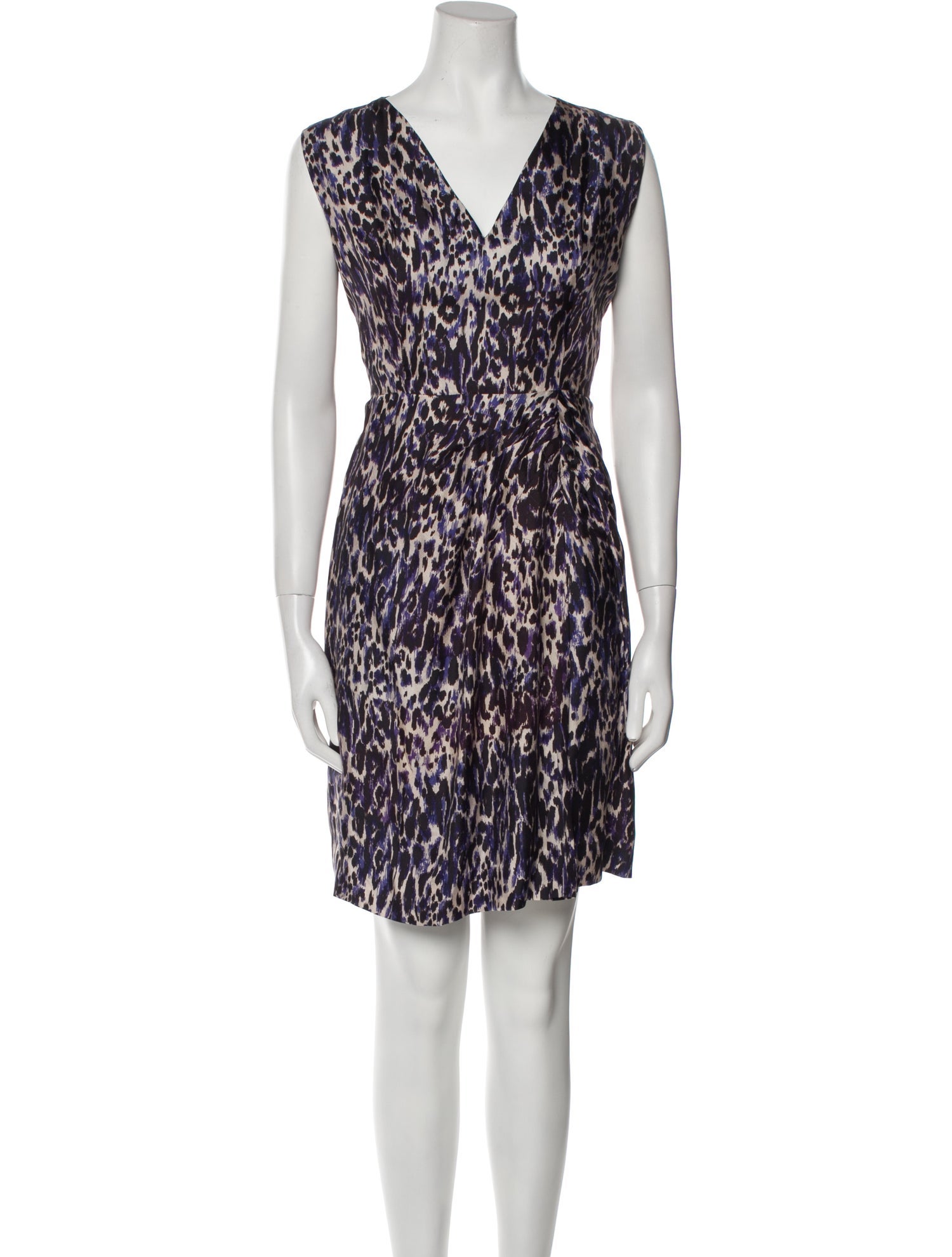Dries Van Noten Silk Mini Dress