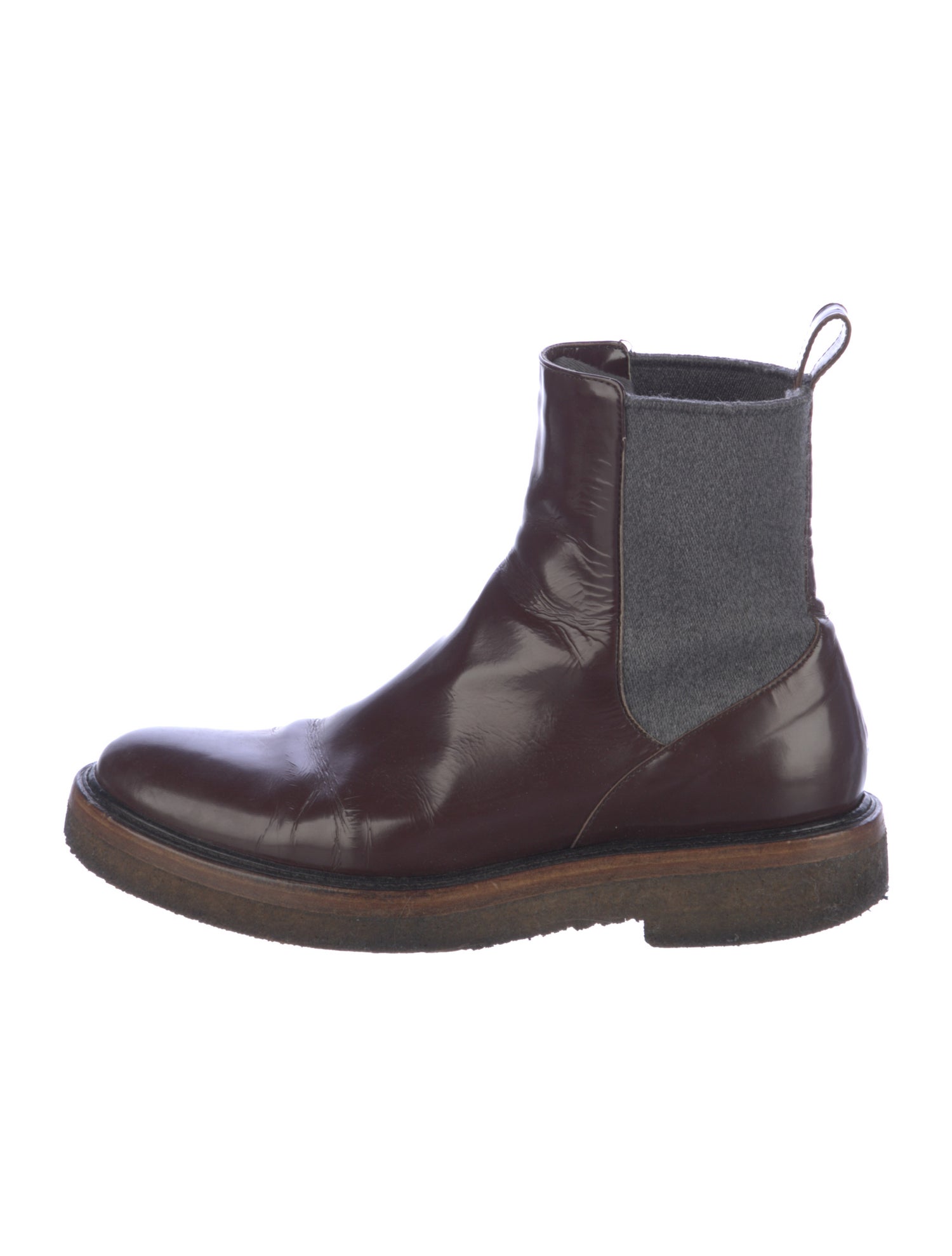 Dries Van Noten Leather Chelsea Boots