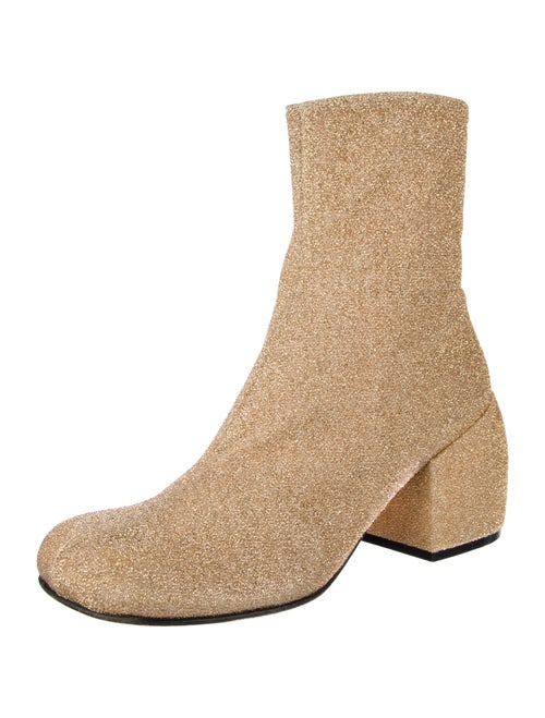Dries Van Noten Glitter Glitter Accents Boots