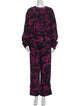 Dries Van Noten Floral Print Pantsuit