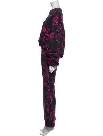 Dries Van Noten Floral Print Pantsuit