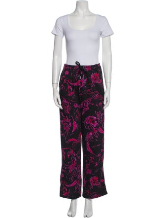 Dries Van Noten Floral Print Pantsuit