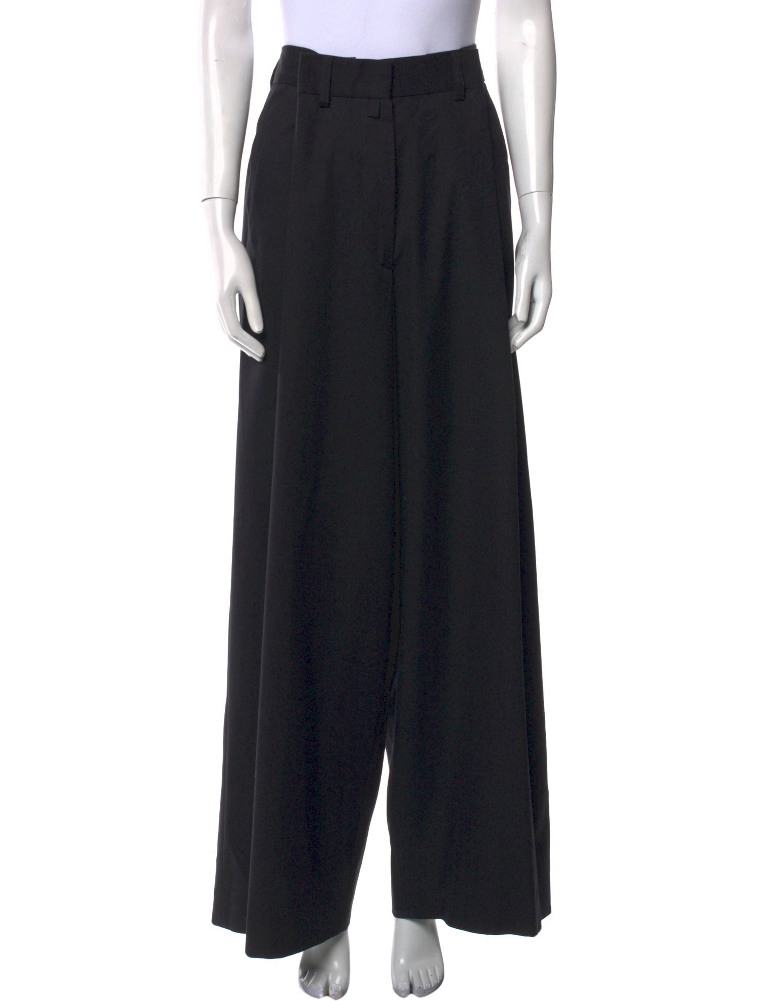 Dries Van Noten Wide Leg Pants - Black, 15