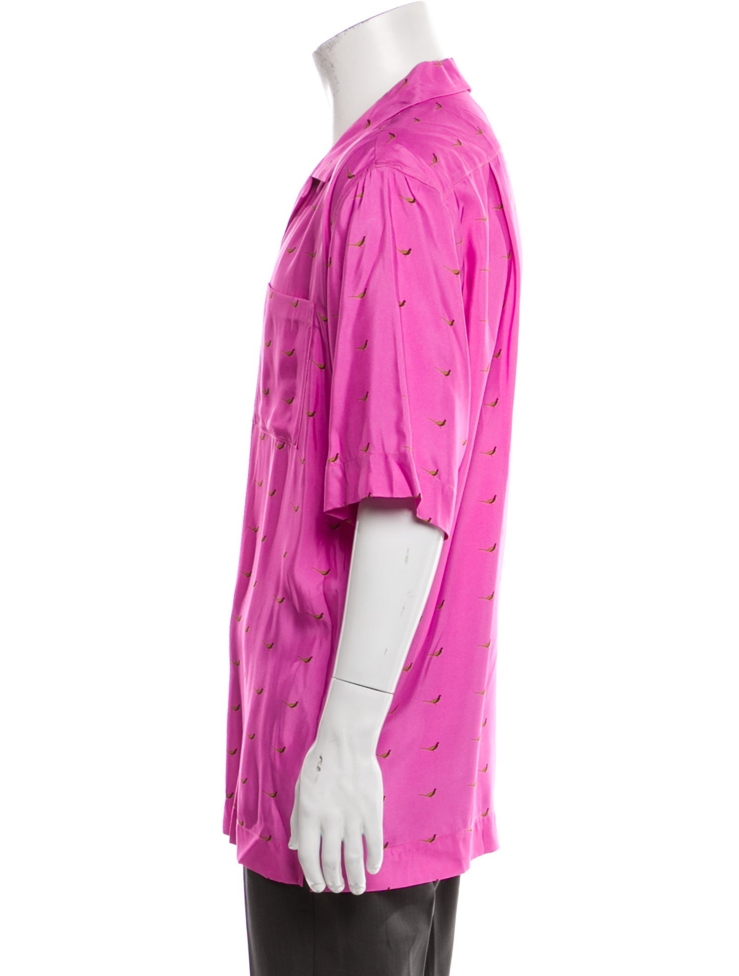 Dries Van Noten Graphic Print Short Sleeve Shirt w/ Tags