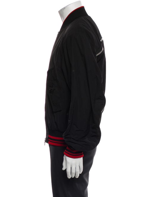 Dries Van Noten Striped Bomber Jacket