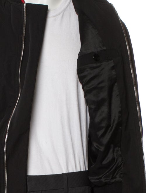 Dries Van Noten Striped Bomber Jacket