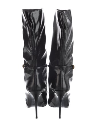 Dries Van Noten Patent Leather Boots