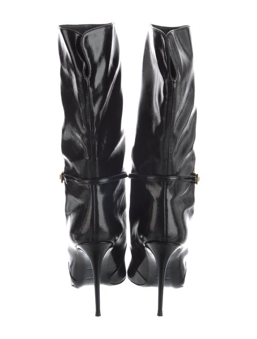 Dries Van Noten Patent Leather Boots